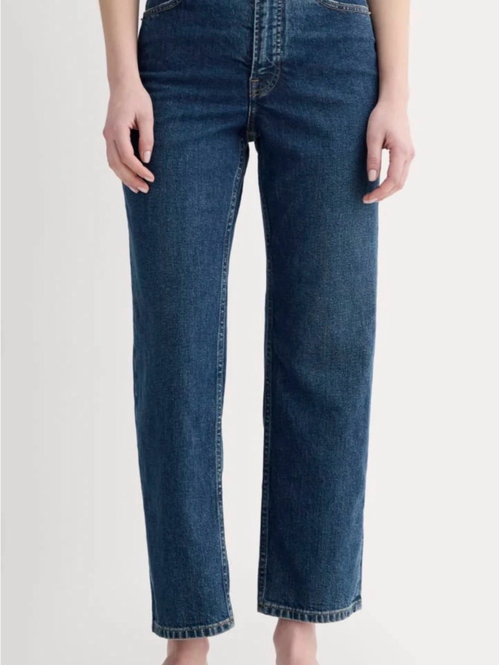 Everlane Way High Jean in Dark Indigo